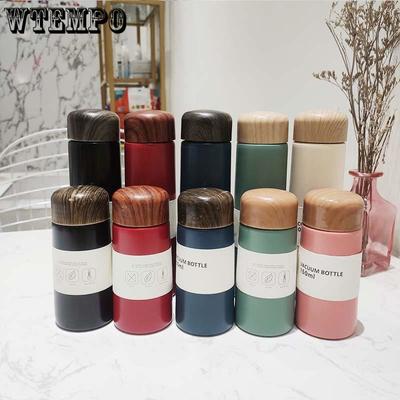 250ml/150ml 304 Stainless Steel Thermos Cup Coffee Milk Cup Water Bottle Portable Vacuum Flask  Auto Mug Travel Cup