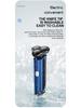 USB-Rechargeable Men's Washable Electric Razor with Intelligent Floating Three-Blade System