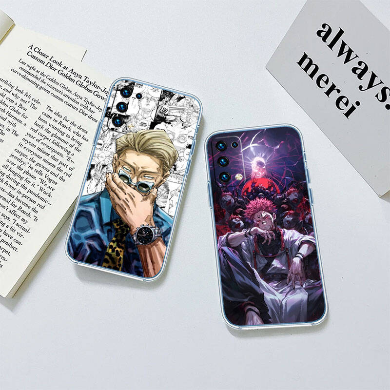 MH78 Jujutsu Kaisen Case for Motorola E7 G6 G7 G8 G9 Plus Power Play G10 G20 G04 E30 E40 E22 E20 E13 E15 G22 G23 G05 G75 G35 G55
