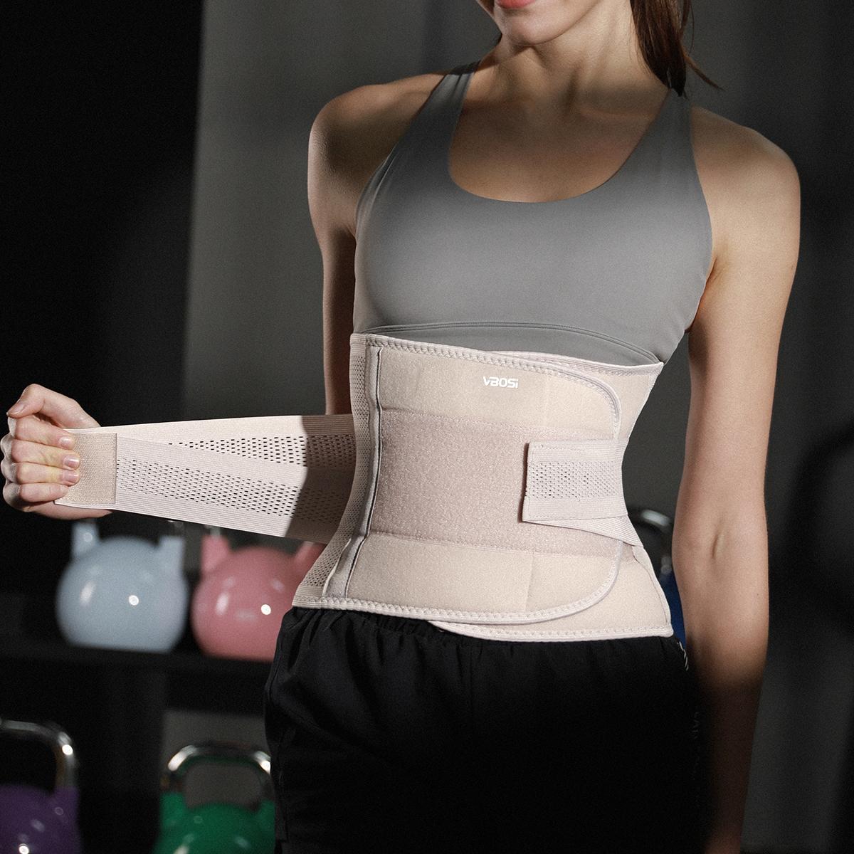 

Adjustable Waist Trainer Belt Universal Lower Back Support Pain Relief Comfortable Fit for Women Men M