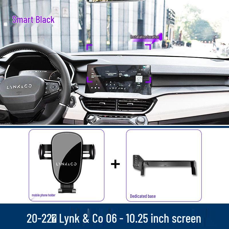 Lynk & Co 06 Car Phone Holder (2020-2024 Models) - Fixed Screen Support