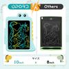 Opard LCD Dinosaur Drawing Board 10 Inch for Ages 2 3 4 5 6 7 8 9 Electronic Memo Pad Color Screen Pressure Sensing Doodle Educational Toys for Boys