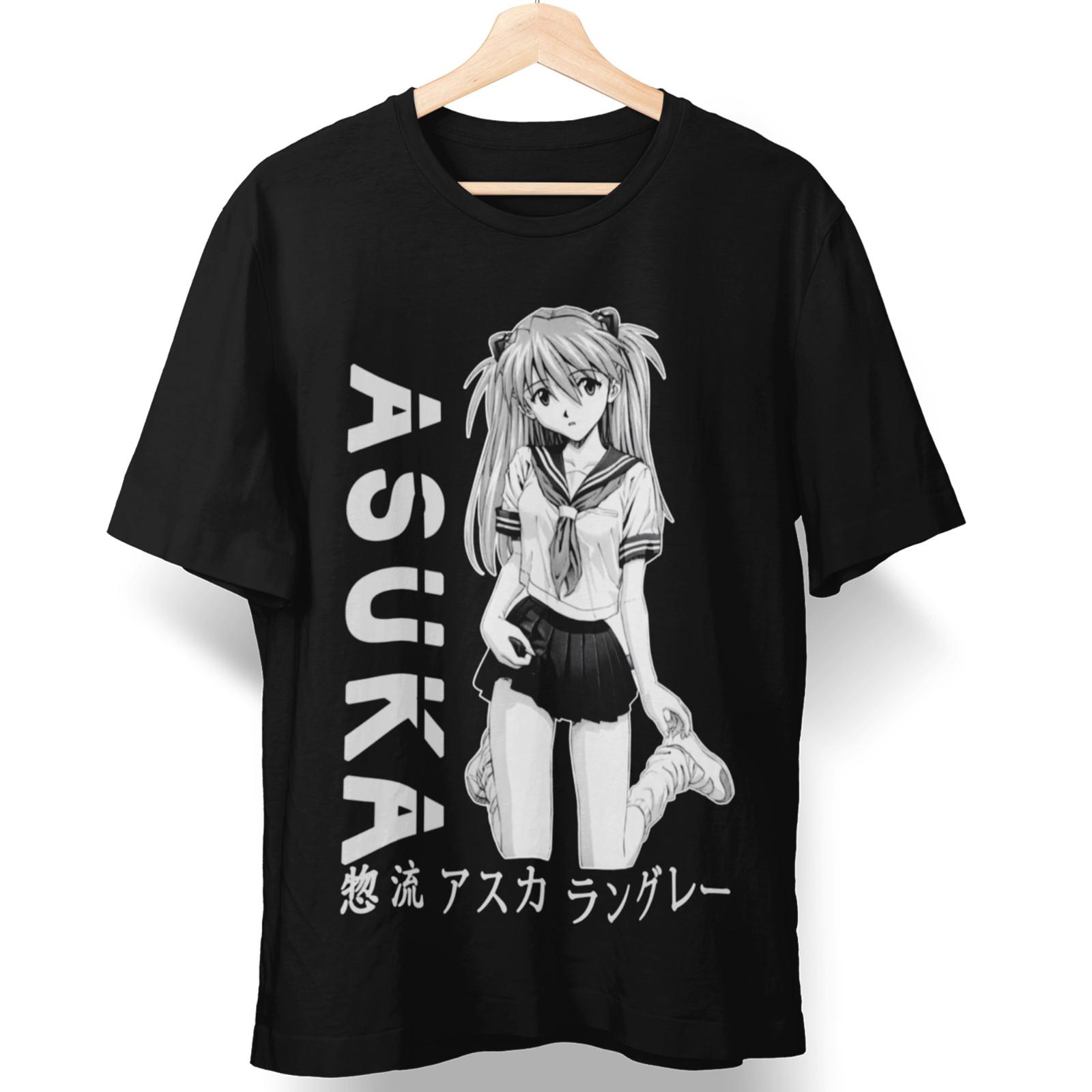 

Asuka Evangelion Eva02 Anime Manga Aesthetic Cosplay new T-Shirt Mens Womens Tees Top Size S to 5XL S