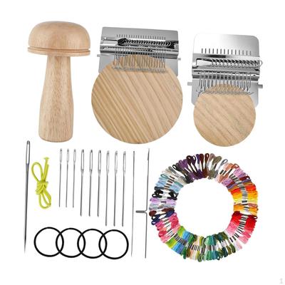 Small Weaving Loom Machine for Clothes Holes Repair Scarves