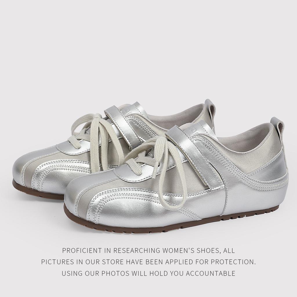 5Cm Inner Height Increase Arch Support Trainee Velcro Casual Ballet Shoes Female Dexun