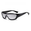Green Y2K Fashion Ladies Sunglasses Personalized Hip Hop Spring Summer Bright Suitable for Vacation Beach Accessories