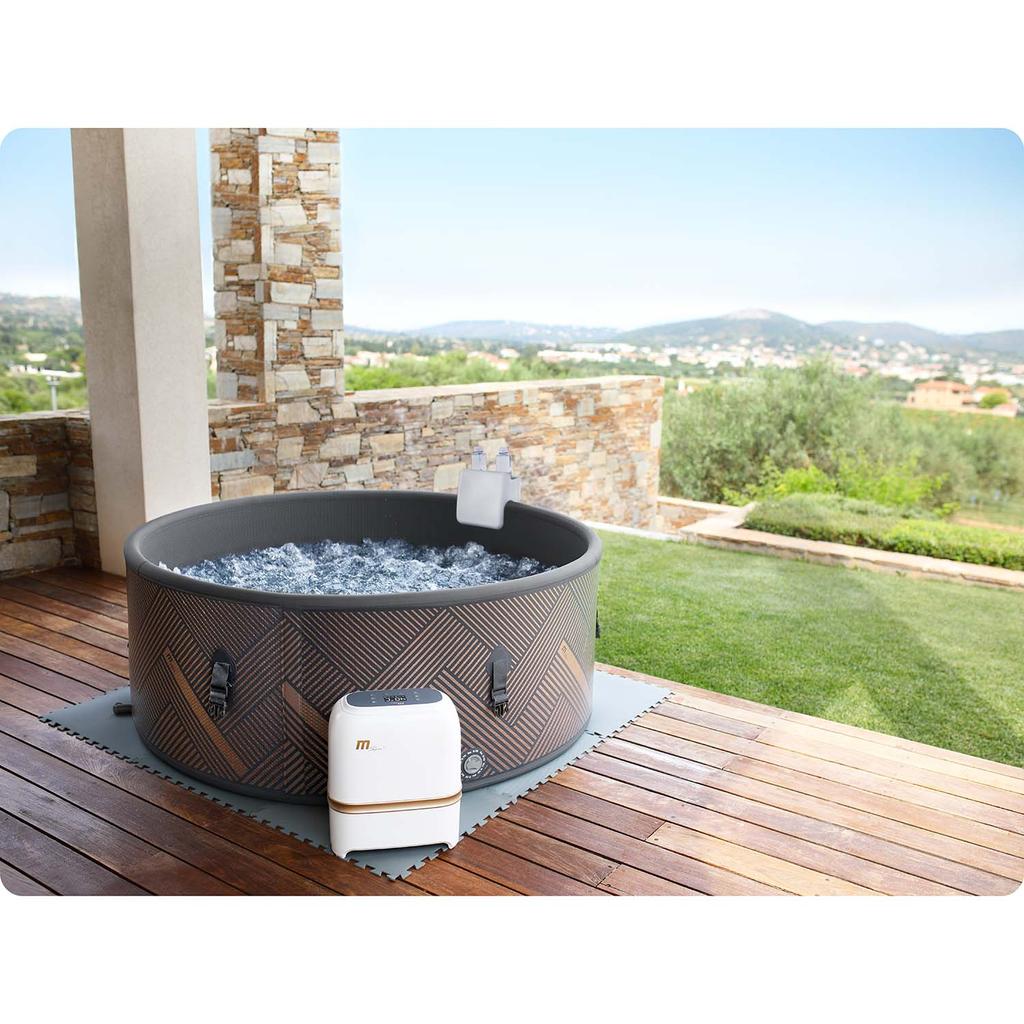 Spa Headrest, 2-In-1 Drink Holder Mspa 2 Pcs