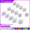 High Power RGB LED Beads: 1W/3W Red, Green, Warm White, Blue, Full Spectrum Ultraviolet.