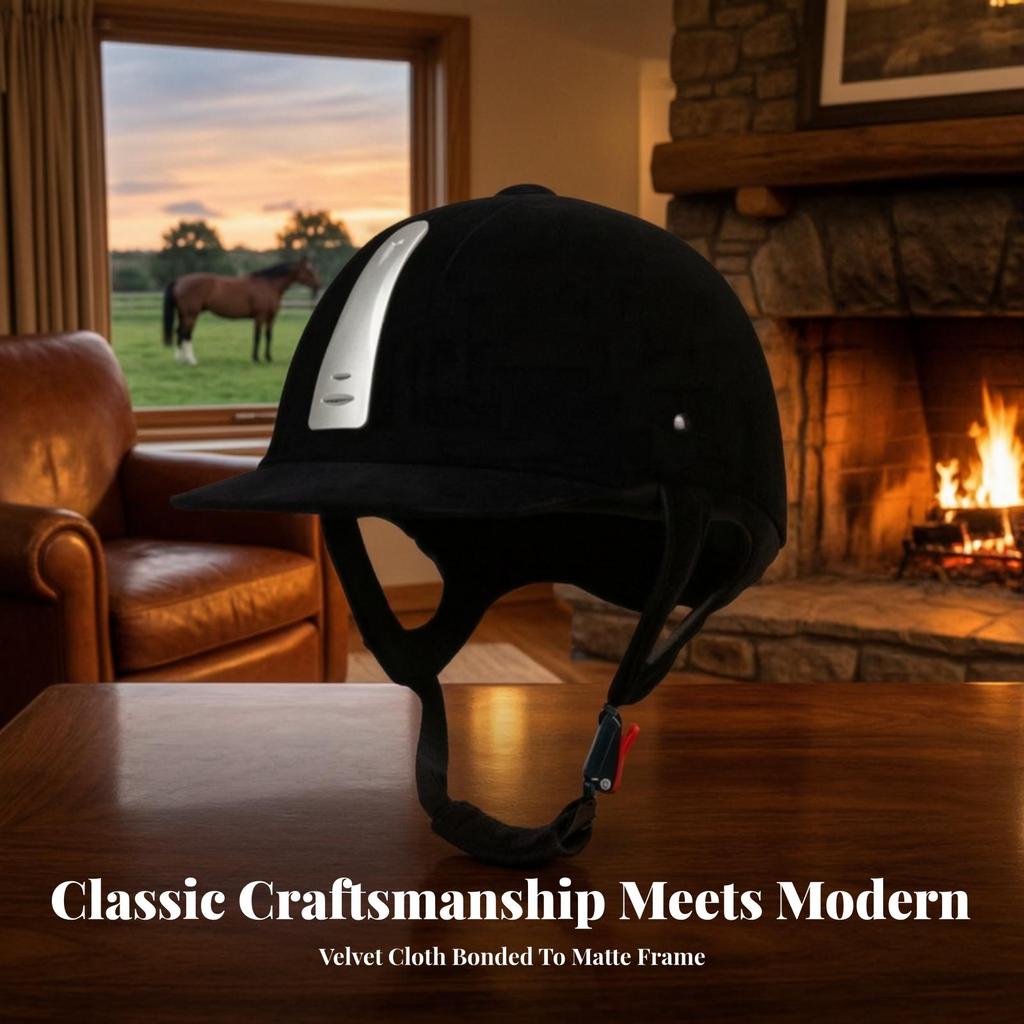 Half-Helmet Riding Helmet Safety for Trail Rides, Equestrian Riders