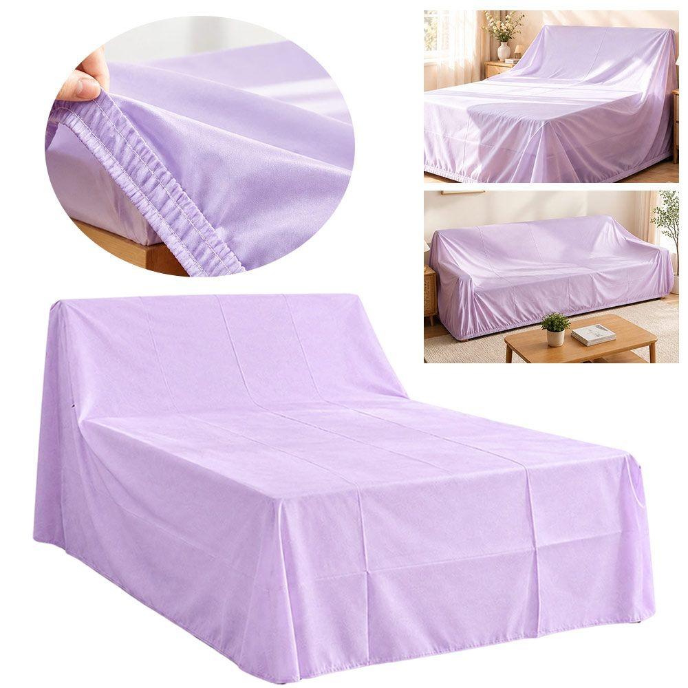 Non Woven Fabric Furniture Dust Cover Purple Dustproof Cover New Sofa Dust Cover Bedroom