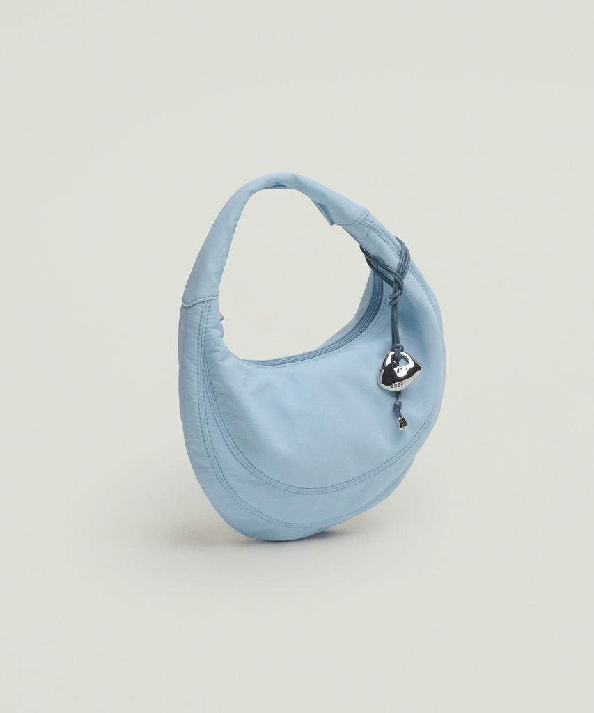 Zoeet Pebble Mini Tote Fabric Bag (Sky)