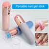 Reusable Silicone Nail Brush Clear Nail Stamper Kit for Easy to Usea Nail Art with Gradient Effect Manicure Accesories