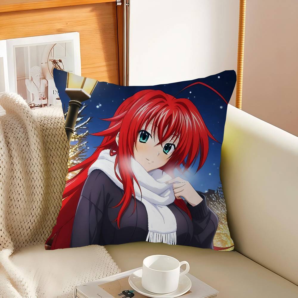 Rias G-Gremory Pillow Gift Home Office Decoration Pillow Bedroom Sofa Car Cushion CoverPillow Case