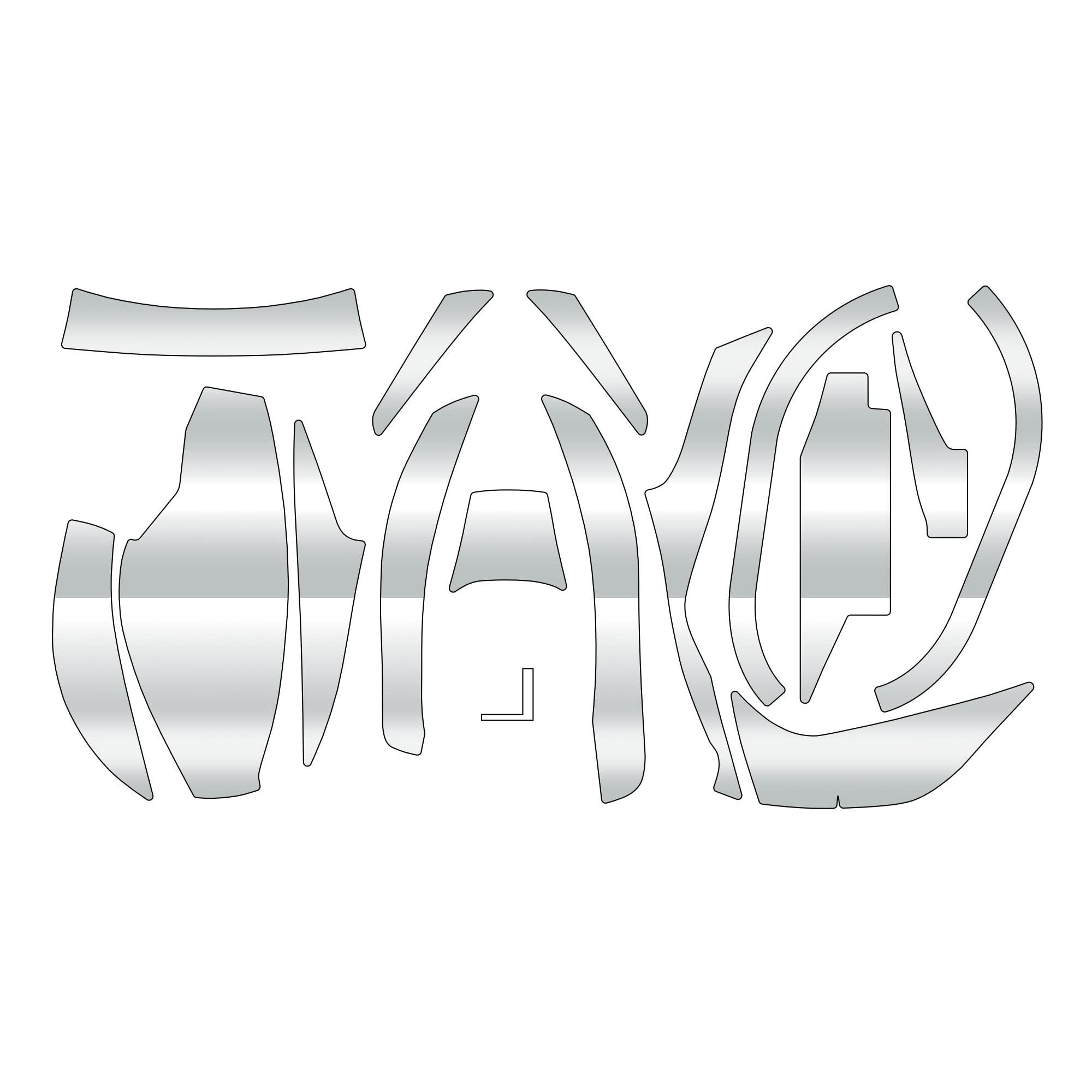 

CUSTOM YOROI Custom Decals for 21 Zillion 22 Zillion and 22 Silver Wolf SVTW Baitcasting Scratch Clear SEAT.JP SVTW, TWHD, Reels, Protection,