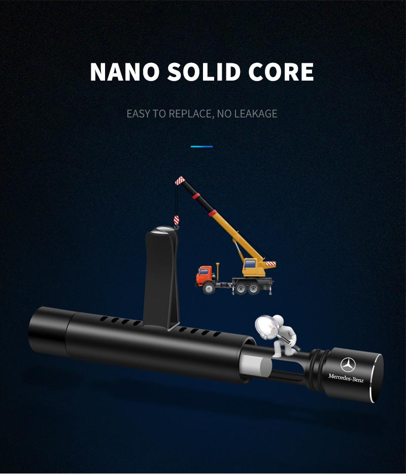 Bilinteriör Luftfräschare Utlopp Luftventil Parfymdiffusor För Mercedes Benz GLE GLC A B C E Klass W176 W246 W205 W213 AMG Bilstyling