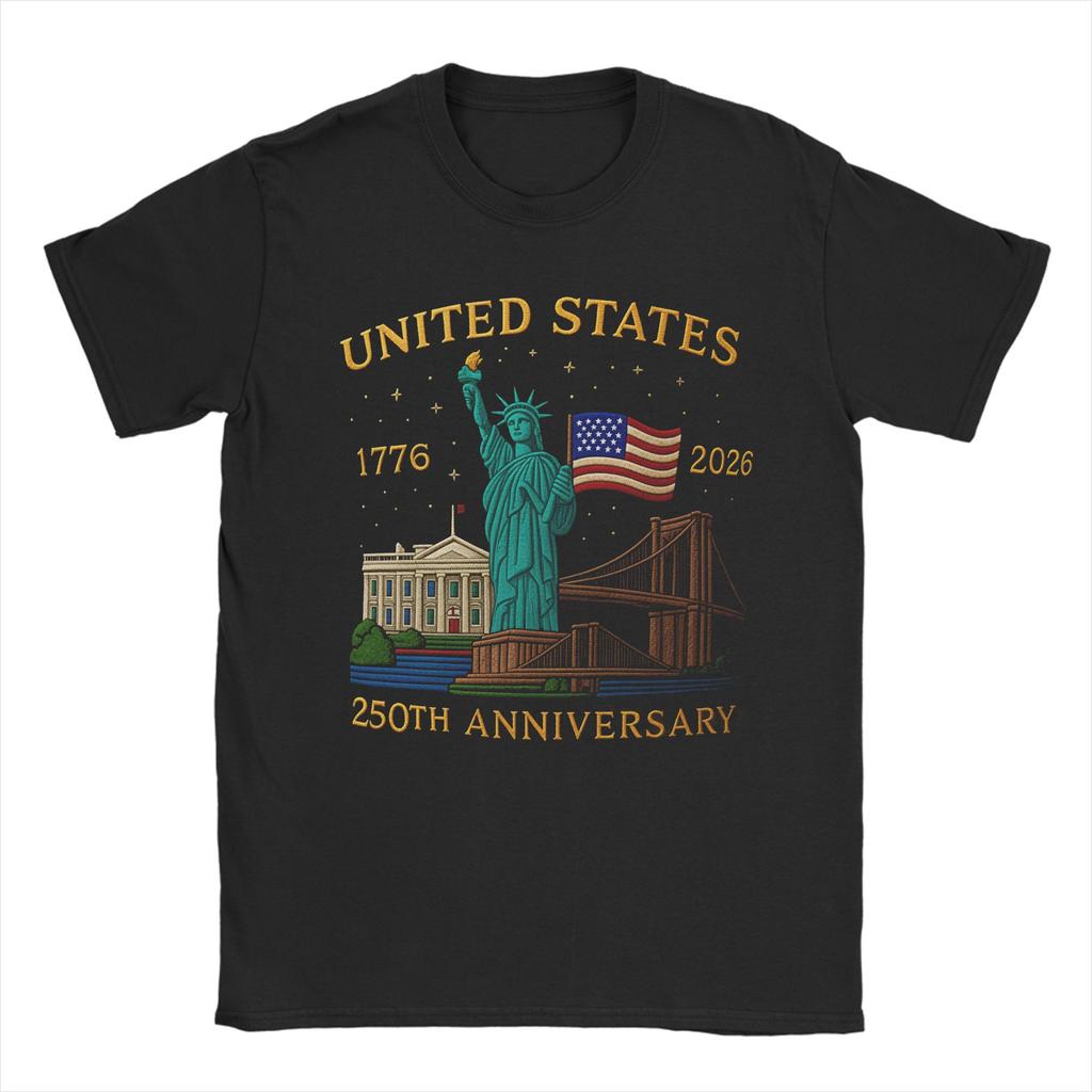 Eagle Flag 250 Years 17762026 250Th Happy Birthday USA Outfit Unisex T Shirts Cotton Tee New Arrival Tshirt Clothing