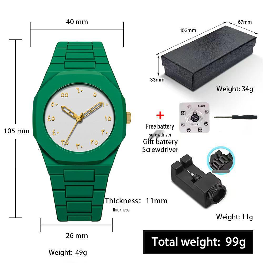 2024 Špičkové vodotěsné pánské a dámské quartzové hodinky pro jihovýchodní Asii a Blízký východ