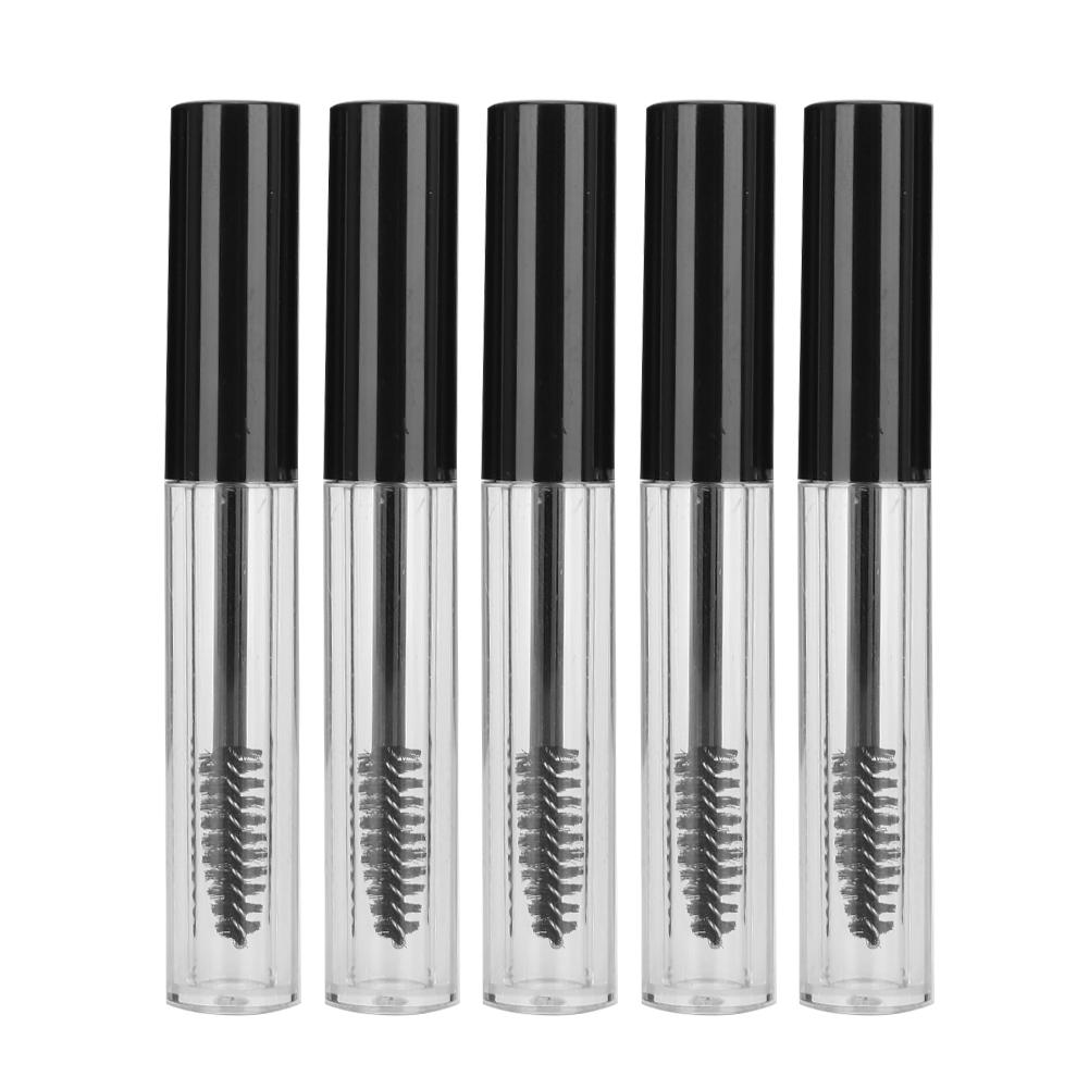 

5pcs Empty Eyelashes Growth Oil Tube Container Mascara Dispenser Bottle