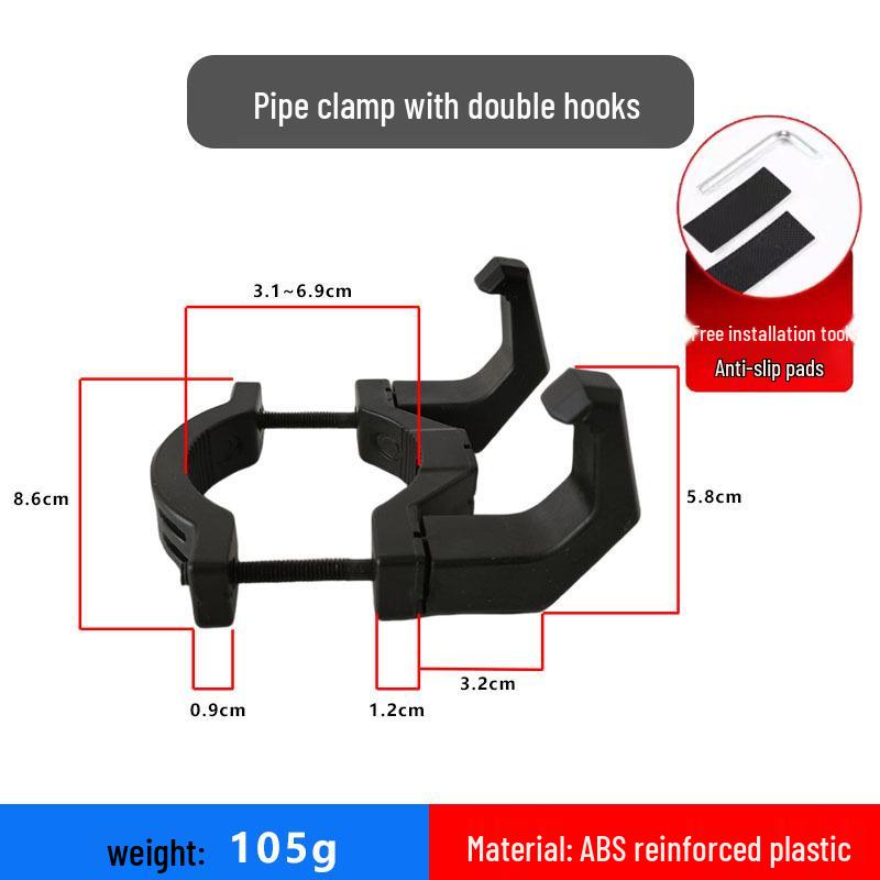 Electric Vehicle & Bicycle Anti-theft Helmet Hook Lock
