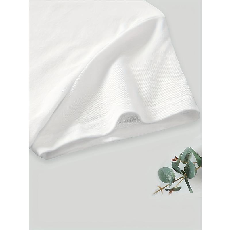 European Size  Pattern Printed Casual Round Neck Short Sleeve T-shirt Summer New Women's Wear