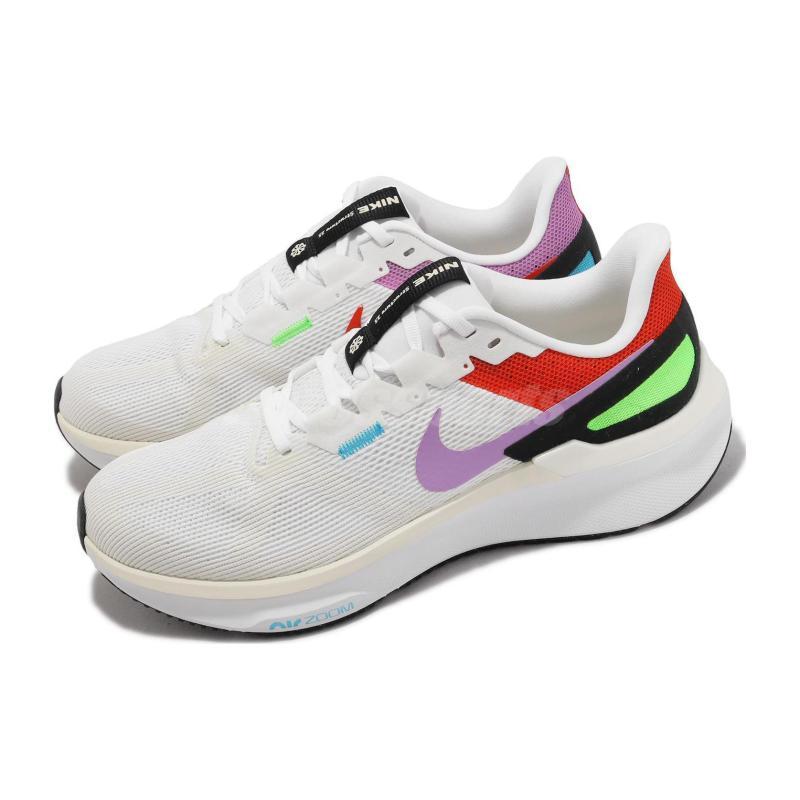 Nike Air Zoom Structure 25 Se 'White Purple Red' Sneakers casual FV4867-100