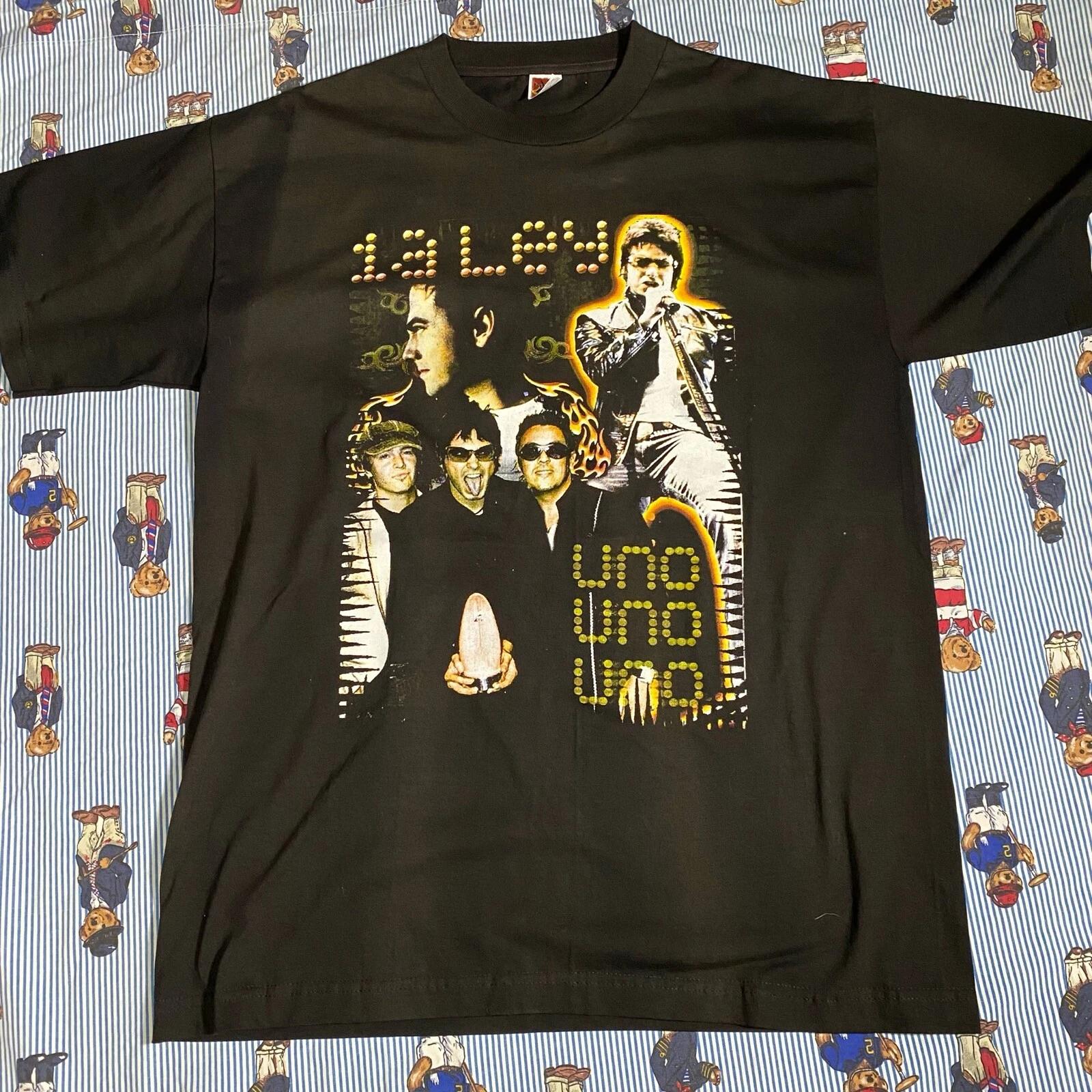 

Vintage 1a ley Uno Band Album Graphic t shirt XL faded Chilean Rock Black crew L