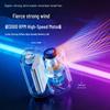High-Speed Multi-Functional Clip-On Fan: 360° Rotation for Outdoor, Waist, Cycling, and More