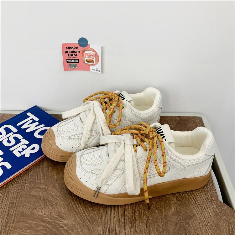 American retro German training shoes 2025 summer new versatile little white shoes ins breathable niche super fire casual shoes