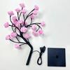 LED Rose Tree Lights 24LEDs USB Operated Table Lamp Atmosphere Lighting for Wedding Party Gift Birthday Festival Lover Home Deco