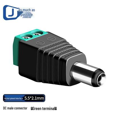 Gleichstrom Lötloser Stecker 5.5x2.1mm Stecker