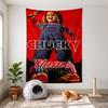 Chucky (5) Arazzo decorativo da parete con nome personalizzabile, scelta ideale per la decorazione murale in camere da letto, soggiorni, dormitori e case