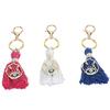 3Pcs Tassel Keychain Metal Eye Decor Stylish Decorative Multifunction Tassel Pendant Key Chain for Keyring Purse Handbag