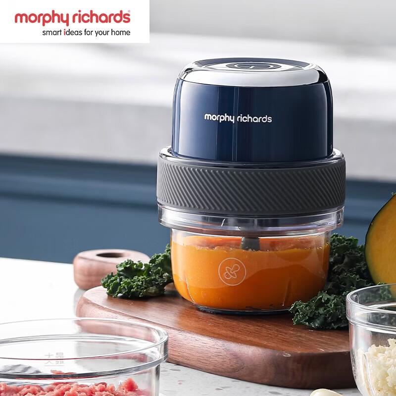 Morphyrichards Wireless Mini Electric Food Chopper MR9403 CN plug (adapter included)