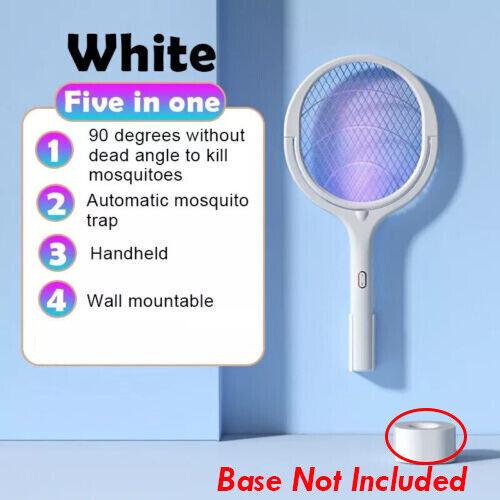 Elektrická muškařská zapperová raketa proti hmyzu plácačka na komáry Past na vosy netopýra