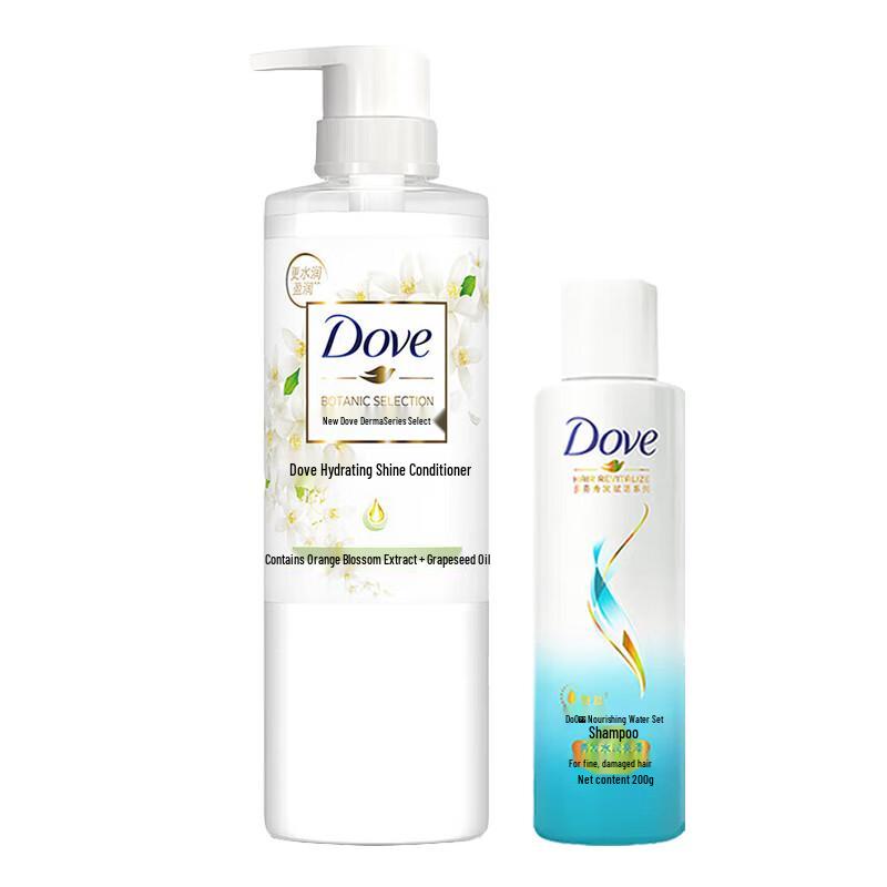 

Dove Nourishing Hydration Shampoo & Botanical Conditioner Set