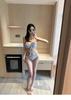 Sexy pure desire swimsuit women's striped bikini small breasts gather Korean ins new vacation bikini