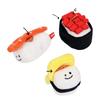 Plush Sushi Set Dog Chew Toy Teething Puppies - Interactive Snack Hiding Scent Tracking