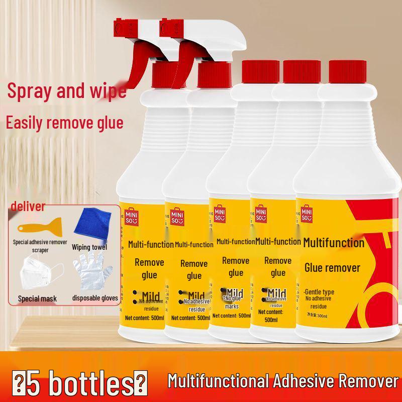 Ultra Strong Adhesive & Glue Remover for Cars, Doors, and Windows - Perfect for Cleaning Spring Festival Couplets