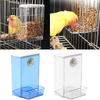 Dustproof Bird Food Feeder Hangable Feeding Box Automatic Bird Feeder Anti-spill Bird Food Container with Large Capacity