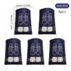 5pcs Shoes Storage Bag Nonwoven Travel Portable Shoes Bag Drawstring Dust Large Capacity Garment Classification Hanging Bags