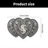 Antique Belt Buckle with Engravings Floral Replacement Buckle for Girlfriend Belt Buckle Engravings for Unisex
