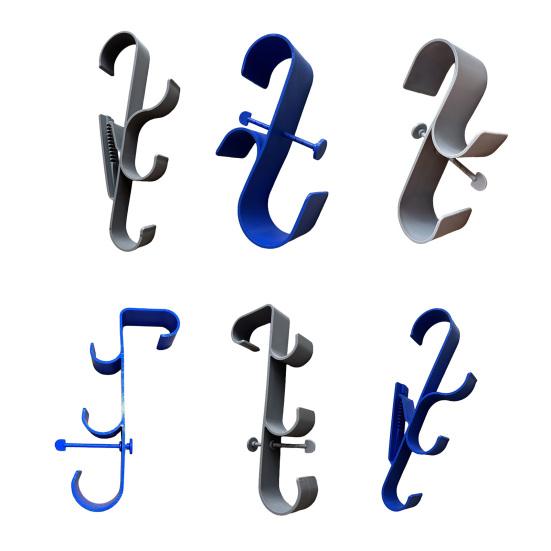 Yousheng Pool Hooks Adjustable Swimming Pool Bracket Hanger Drill-Free Installation Durable Multifunctional Storage Hook for
