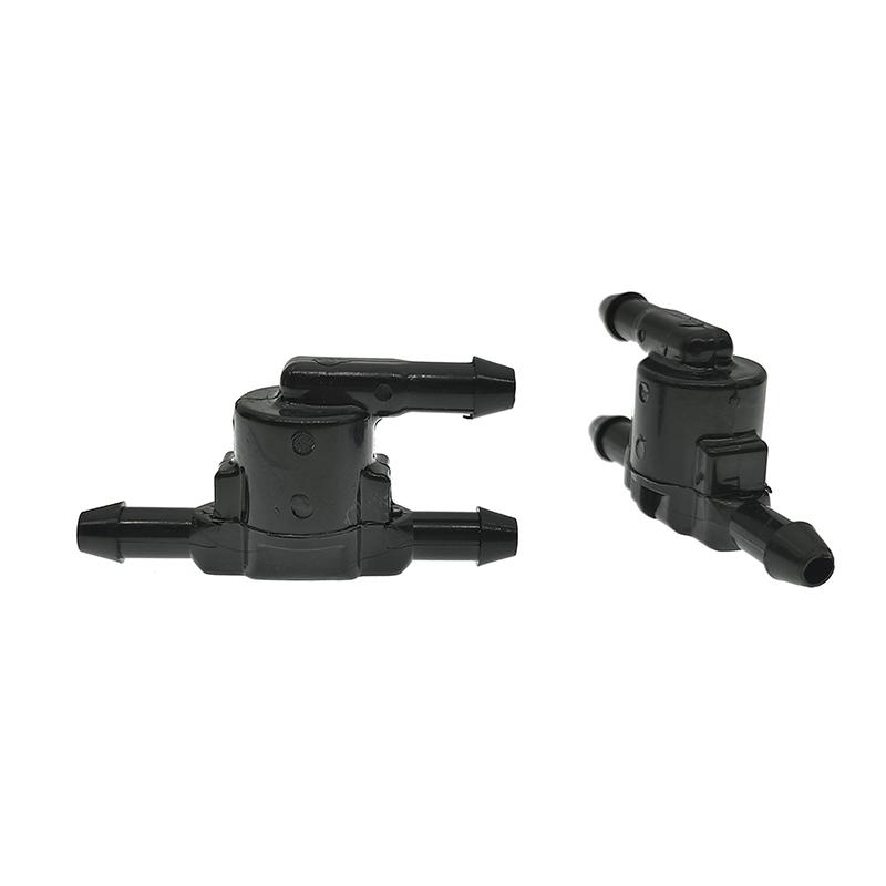 1PC Car Check Valve Windshield Wiper Washer Spray Pipe 3-way Valve Plastic Accessory