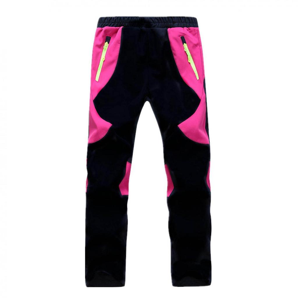 Children Boys Girls Soft Wind Water-repellent Respiratory Warm Ski Sports Pants