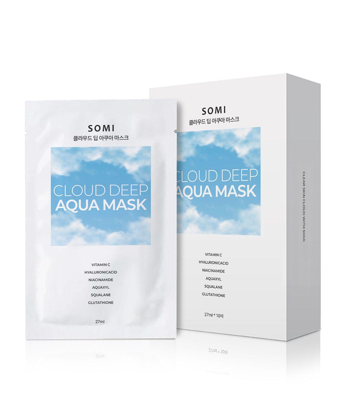Cloud Deep Aqua Mask 27ml 10 Sheets