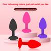 Rose Anal Plug 3 Size Silicone Butt Plugs Stimulator Anal Sex Toys Prostate Massager Anal Trainer Sex Toys For Men Women Couples