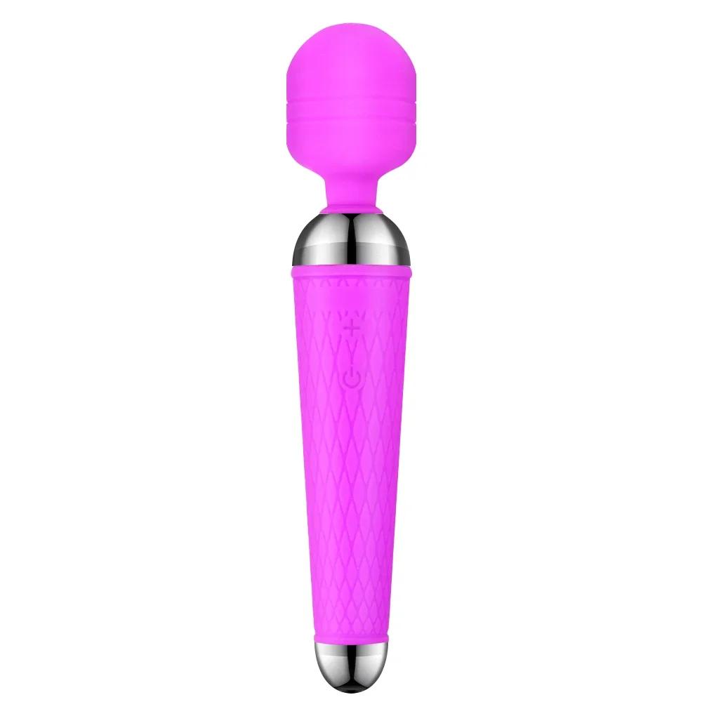 Wireless Dildos AV Magic Wand Vibrator for Women Clitoris Stimulator USB Rechargeable Massager Sex Toys Goods for Adults