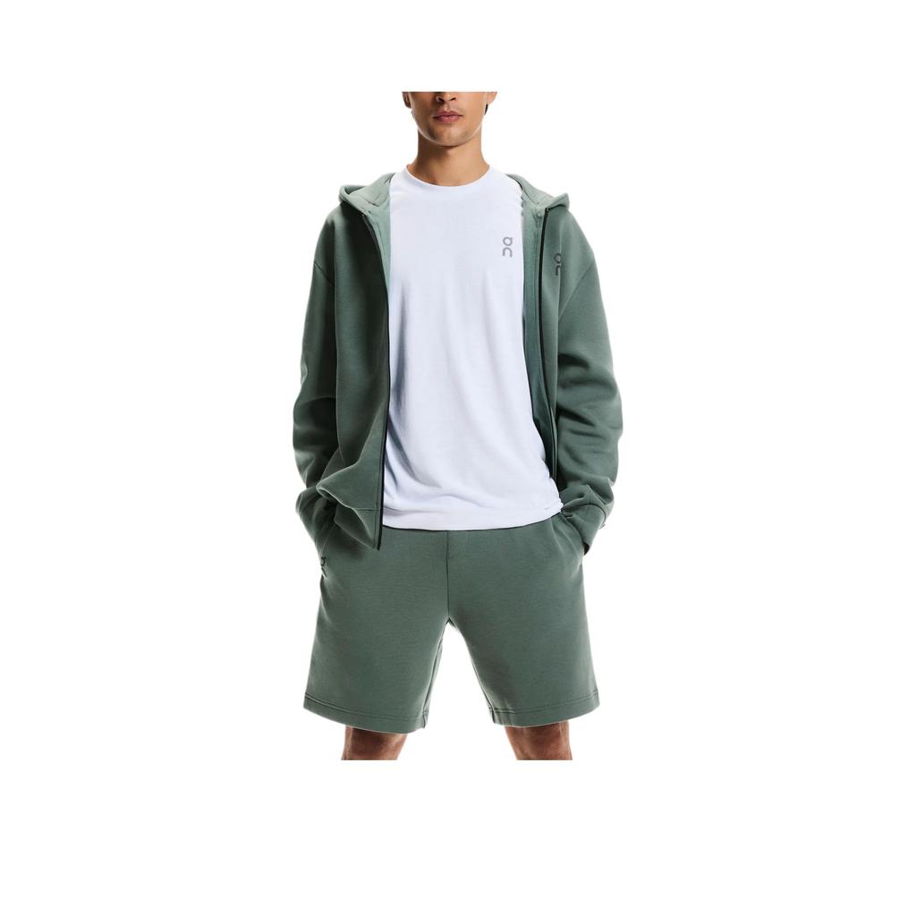 On Focus Tech Knitted Solid Color Lace-Up Five-Point Sports Shorts Men shorts 1MF30330153