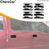 Car Door Handle Trim & Door Handle Bowl Cover Kit For Ford F150 F-150 2015-