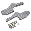 Motorcycle Extended Footpegs Footrest Extensions Replacement for Vespa GTS 300ie Super Sport